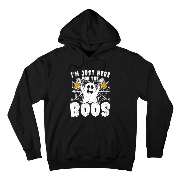 IM Just Here For The Boos Funny Halloween Tall Hoodie