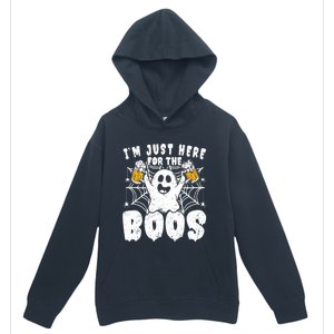 IM Just Here For The Boos Funny Halloween Urban Pullover Hoodie