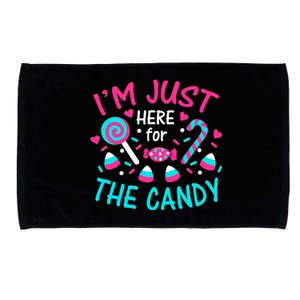 IM Just Here For The Candy Halloween Microfiber Hand Towel