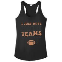 I just hope both teams have fun funny American football Ladies PosiCharge Competitor Racerback Tank