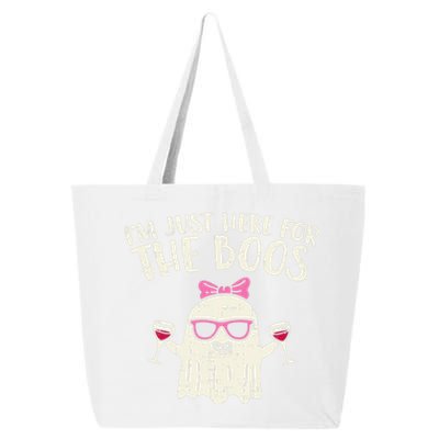 Im Just Here For The Boos Funny Halloween Costume For Women 25L Jumbo Tote