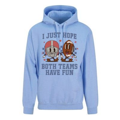 I Just Hope Both Teams Have Fun Unisex Surf Hoodie