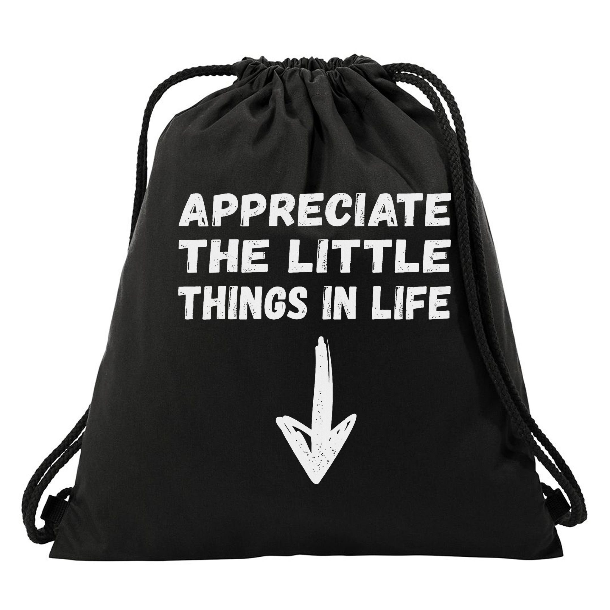 Inappropriate Joke Hilarious Sarcastic Gag Gifts Appreciate The Little Things In Life Funny Joke Adu Drawstring Bag