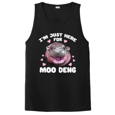 IM Just Here For Moo Deng Cute Baby Hippo Bouncy Souvenir PosiCharge Competitor Tank