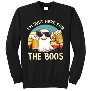 I'm Just Here For The Boos Halloween Beer Lovers Sweatshirt