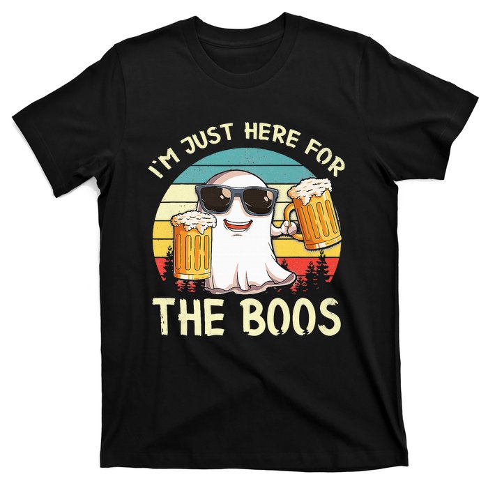 I'm Just Here For The Boos Halloween Beer Lovers T-Shirt