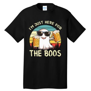 I'm Just Here For The Boos Halloween Beer Lovers Tall T-Shirt