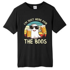 I'm Just Here For The Boos Halloween Beer Lovers Tall Fusion ChromaSoft Performance T-Shirt