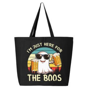 I'm Just Here For The Boos Halloween Beer Lovers 25L Jumbo Tote