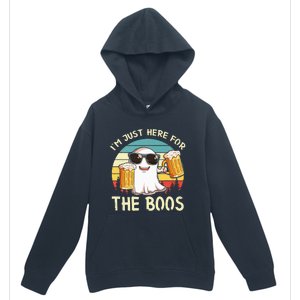 I'm Just Here For The Boos Halloween Beer Lovers Urban Pullover Hoodie