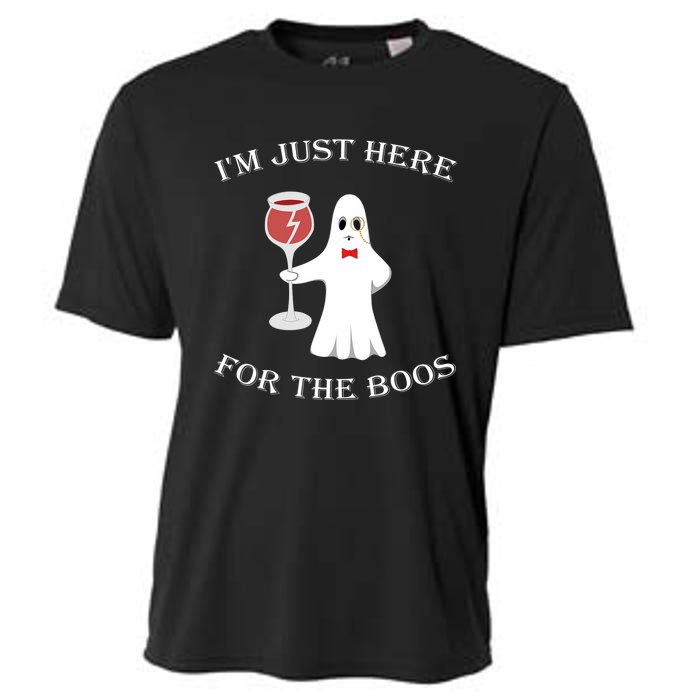 IM Just Here For The Boss Halloween Costume Cooling Performance Crew T-Shirt