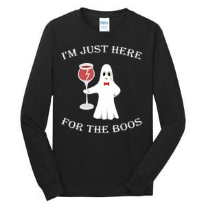 IM Just Here For The Boss Halloween Costume Tall Long Sleeve T-Shirt