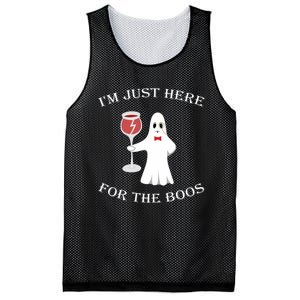 IM Just Here For The Boss Halloween Costume Mesh Reversible Basketball Jersey Tank