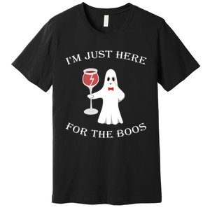 IM Just Here For The Boss Halloween Costume Premium T-Shirt