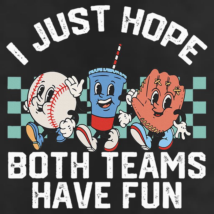 I Just Hope Both Teams Have Fun Baseball 15oz Campfire Ceramic Mug