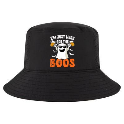 IM Just Here For The Boos Cute Ghost Halloween Costume Cool Comfort Performance Bucket Hat