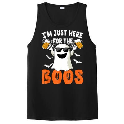 IM Just Here For The Boos Cute Ghost Halloween Costume PosiCharge Competitor Tank