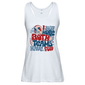 I Just Hope Both Teams Have Fun Ladies Essential Flowy Tank