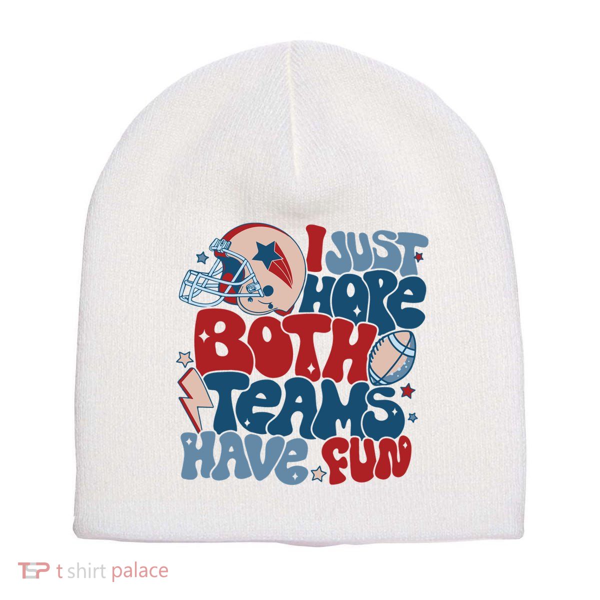 I Just Hope Both Teams Have Fun Short Acrylic Beanie