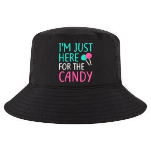 IM Just Here For The Candy Halloween Cool Comfort Performance Bucket Hat