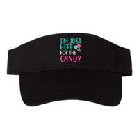 IM Just Here For The Candy Halloween Valucap Bio-Washed Visor