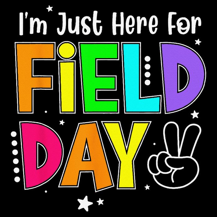 Im Just Here For Field Day Teacher Zip Tote Bag