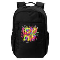 Im Just Here For Field Day Last Day School Leopard Tie Dye Backpack