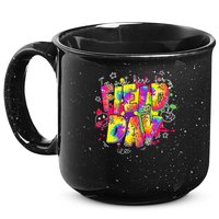 Im Just Here For Field Day Last Day School Leopard Tie Dye 15oz Campfire Ceramic Mug