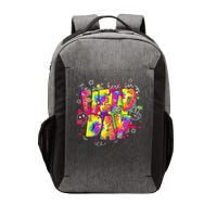 Im Just Here For Field Day Last Day School Leopard Tie Dye Vector Backpack