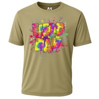 Im Just Here For Field Day Last Day School Leopard Tie Dye Performance Shirt