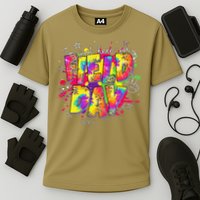 Im Just Here For Field Day Last Day School Leopard Tie Dye Performance Shirt