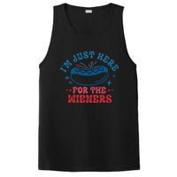 I'm Just Here For The Wieners 4th Of July PosiCharge Competitor Tank