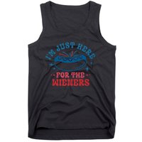 I'm Just Here For The Wieners 4th Of July Tank Top