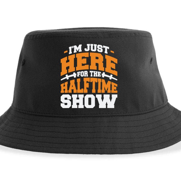 Im Just Here For The Halftime Show Sustainable Bucket Hat