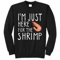 I'm Just Here For The Shrimp Crawfish Crab Seafood Lover Sweatshirt