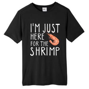 I'm Just Here For The Shrimp Crawfish Crab Seafood Lover Tall Fusion ChromaSoft Performance T-Shirt