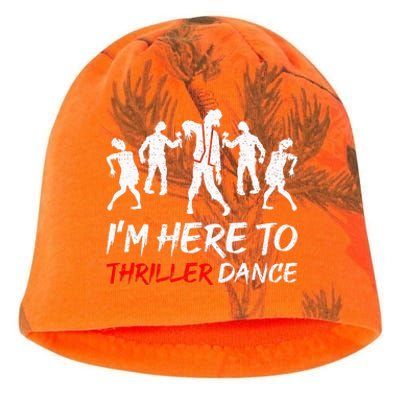 Im Just Here To Thriller Dance Halloween For Women Men Kati - Camo Knit Beanie