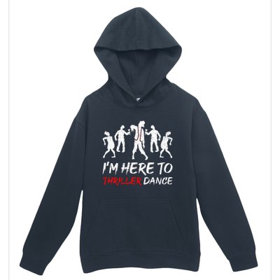 Im Just Here To Thriller Dance Halloween For Women Men Urban Pullover Hoodie