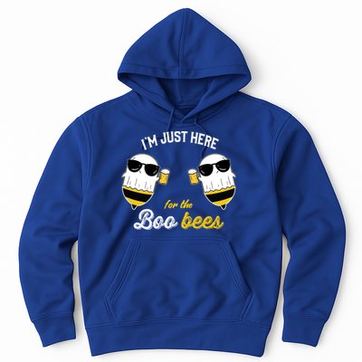 I'm Just Here For The Boo Bees Halloween Ghost Gift Hoodie