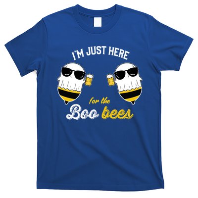 I'm Just Here For The Boo Bees Halloween Ghost Gift T-Shirt