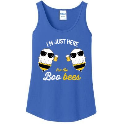 I'm Just Here For The Boo Bees Halloween Ghost Gift Ladies Essential Tank