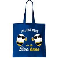 I'm Just Here For The Boo Bees Halloween Ghost Gift Tote Bag