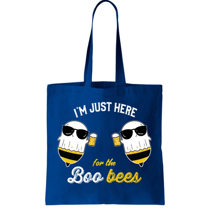 I'm Just Here For The Boo Bees Halloween Ghost Gift Tote Bag