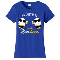 I'm Just Here For The Boo Bees Halloween Ghost Gift Women's T-Shirt