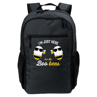 I'm Just Here For The Boo Bees Halloween Ghost Gift Daily Commute Backpack