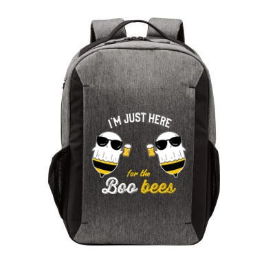 I'm Just Here For The Boo Bees Halloween Ghost Gift Vector Backpack