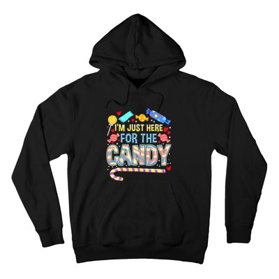 IM Just Here For The Candy Halloween Hoodie