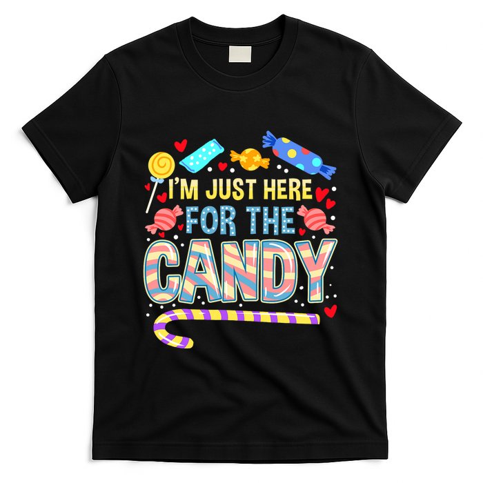 IM Just Here For The Candy Halloween T-Shirt