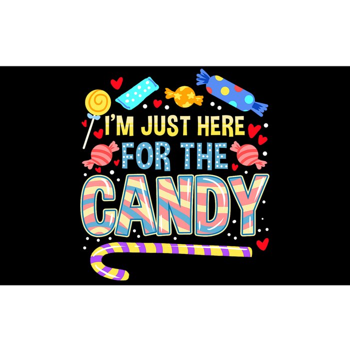 IM Just Here For The Candy Halloween Bumper Sticker