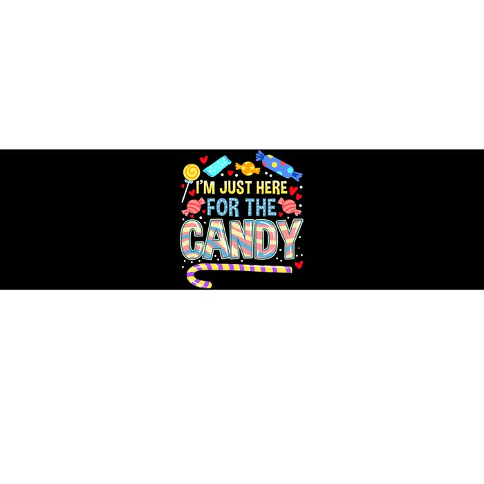 IM Just Here For The Candy Halloween Bumper Sticker